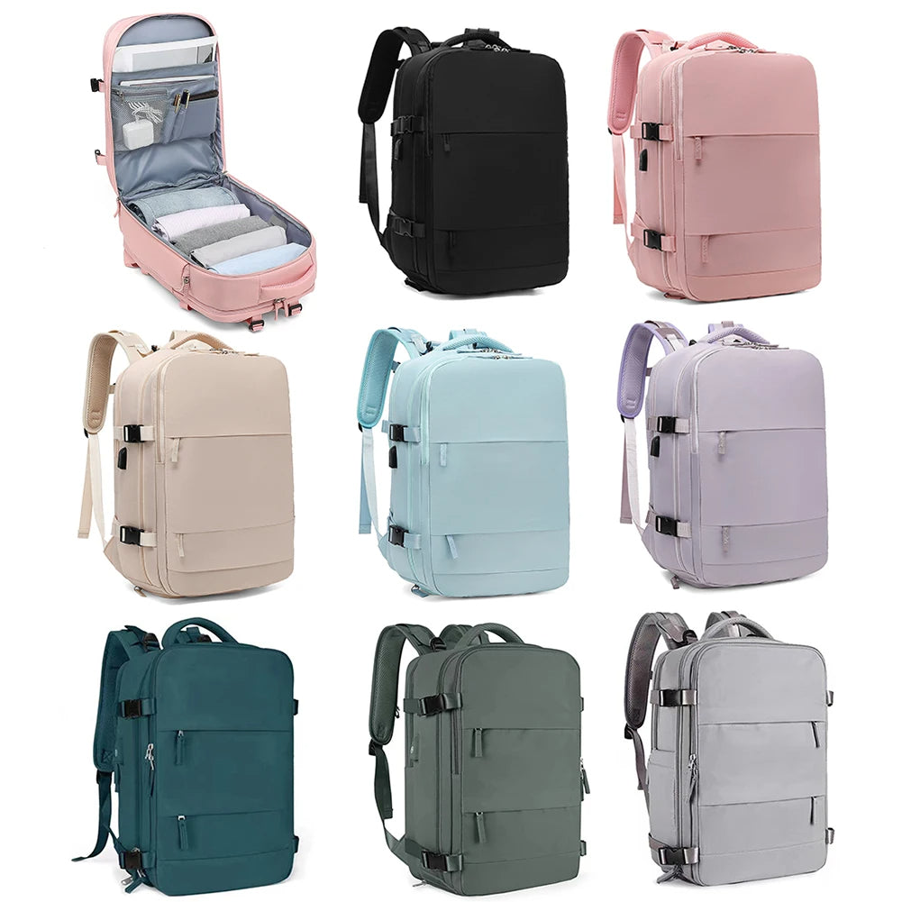 Bolso Viajero Impermeable con Puerto USB