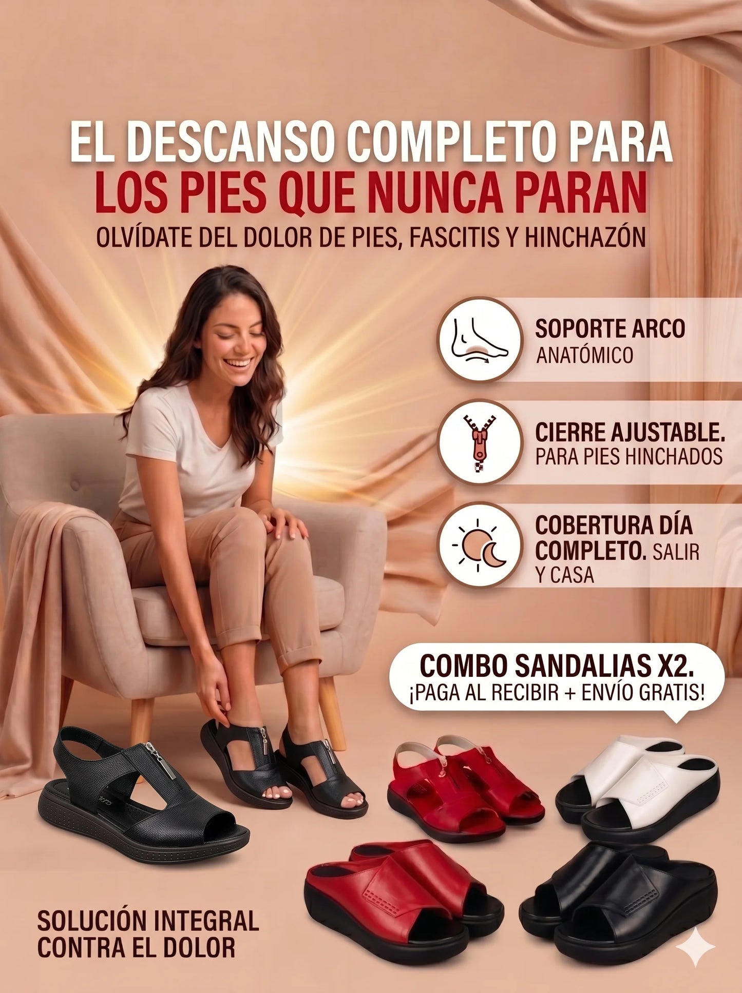 Dúo Confort Total Sandalias