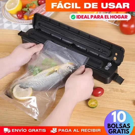 Selladora de bolsas al vacío + 10 bolsas